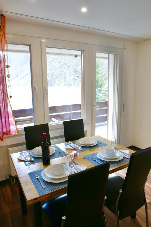 2.5 Zimmerwohnung Fuer Sportler & Familien Whg 132 & Whg 612 Täsch Kültér fotó